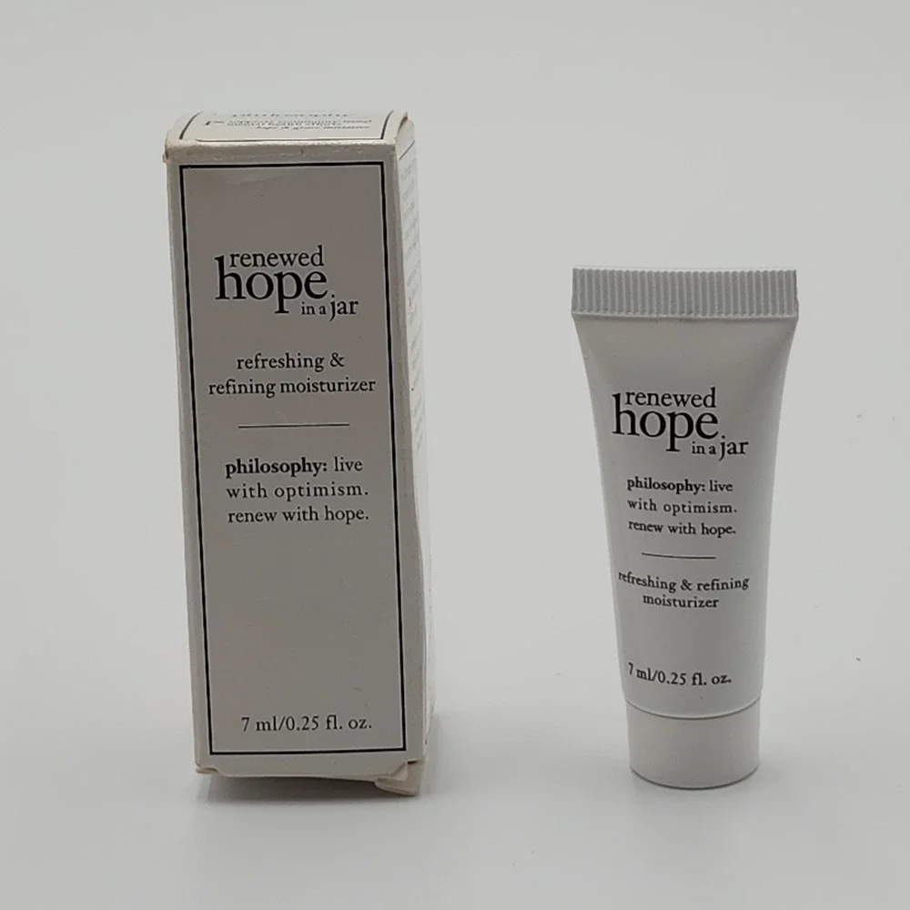 Philosophy Renewed Hope in A Jar Refreshing Refining Moisturizer‎ .25 Fl Oz New